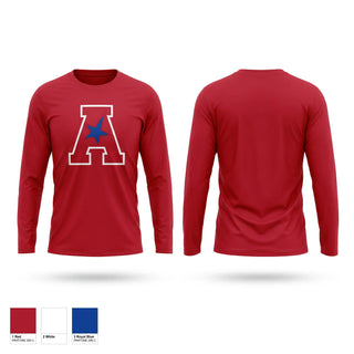 Long Sleeve Performance Shirt, All American, Baseball, Teamtime, Team time, sublimation, custom sports apparel, team uniforms, spirit wear, spiritwear, sports uniforms, custom shirts, team store, custom team store, fundraiser sports, apparel fundraiser