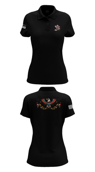 Womens Short Sleeve Performance Polo, ECHO, , Teamtime, Team time, sublimation, custom sports apparel, team uniforms, spirit wear, spiritwear, sports uniforms, custom shirts, team store, custom team store, fundraiser sports, apparel fundraiser