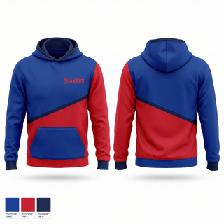 Hoodie, Quakers, Wrestling, Teamtime, Team time, sublimation, custom sports apparel, team uniforms, spirit wear, spiritwear, sports uniforms, custom shirts, team store, custom team store, fundraiser sports, apparel fundraiser