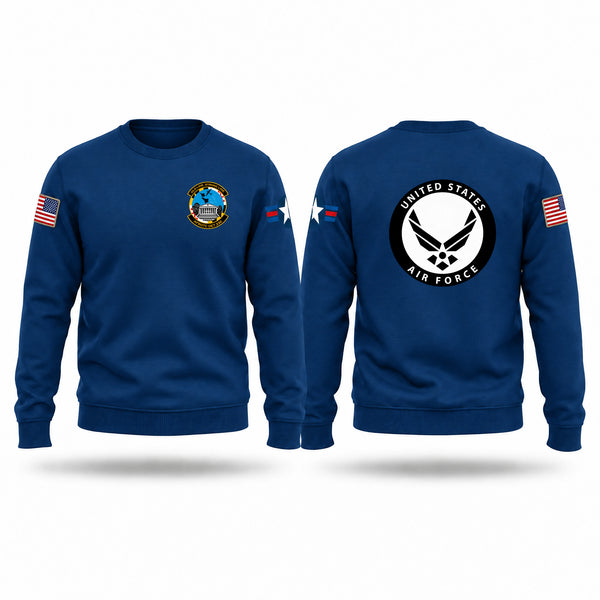Crew Neck Sweatshirt, Detachment 330, Air Force, Teamtime, Team time, sublimation, custom sports apparel, team uniforms, spirit wear, spiritwear, sports uniforms, custom shirts, team store, custom team store, fundraiser sports, apparel fundraiser
