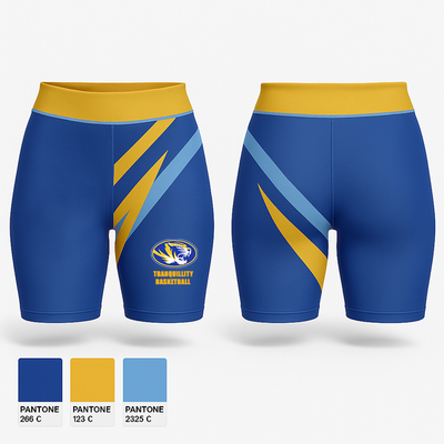 Tranquillity High School Basketball 39651110 Men's Compression Shorts - 1