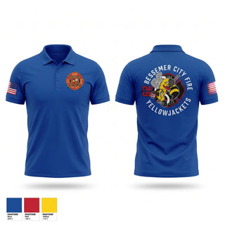 Short Sleeve Performance Polo, BCFD, Fire Department, Teamtime, Team time, sublimation, custom sports apparel, team uniforms, spirit wear, spiritwear, sports uniforms, custom shirts, team store, custom team store, fundraiser sports, apparel fundraiser