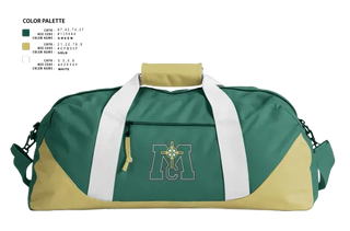 Duffle Bag, Muskegon Catholic Central Baseball, Baseball, Teamtime, Team time, sublimation, custom sports apparel, team uniforms, spirit wear, spiritwear, sports uniforms, custom shirts, team store, custom team store, fundraiser sports, apparel fundraiser