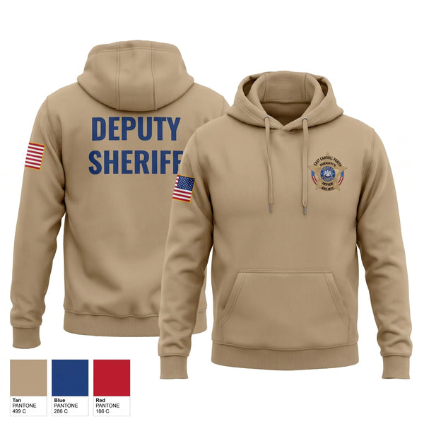 Hoodie, ECSO DEPUTY, Police, Teamtime, Team time, sublimation, custom sports apparel, team uniforms, spirit wear, spiritwear, sports uniforms, custom shirts, team store, custom team store, fundraiser sports, apparel fundraiser
