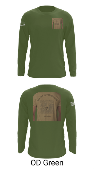 Long Sleeve Performance Shirt, Jefferson City, , Teamtime, Team time, sublimation, custom sports apparel, team uniforms, spirit wear, spiritwear, sports uniforms, custom shirts, team store, custom team store, fundraiser sports, apparel fundraiser