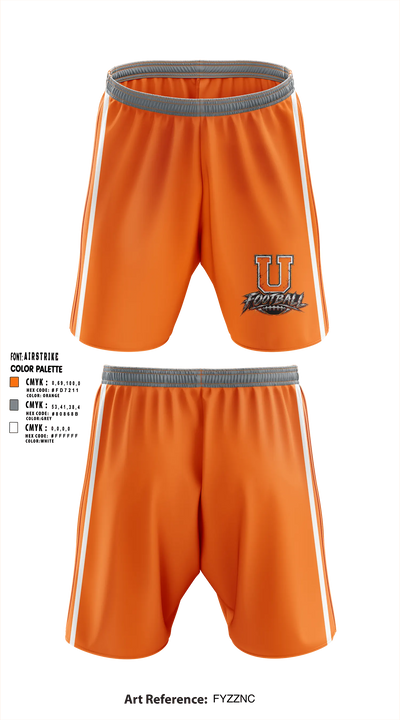 University Titans Athletic Shorts With Pockets - 5