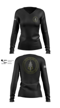 OCSO TAC UNIT Women's Long Sleeve V-neck Shirt - 100