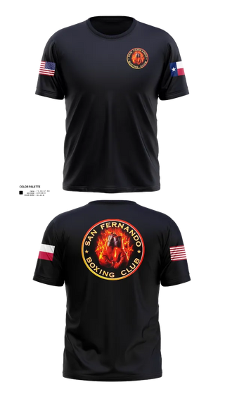 Short Sleeve Performance Shirt, San Fernando Boxing Club, Spirit Store, Teamtime, Team time, sublimation, custom sports apparel, team uniforms, spirit wear, spiritwear, sports uniforms, custom shirts, team store, custom team store, fundraiser sports, apparel fundraiser