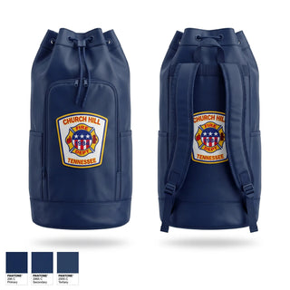 Gear Bag, Church Hill Fire Department, Fire Department, Teamtime, Team time, sublimation, custom sports apparel, team uniforms, spirit wear, spiritwear, sports uniforms, custom shirts, team store, custom team store, fundraiser sports, apparel fundraiser