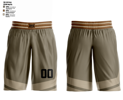 THEE NATION OF H2N Mens Basketball Shorts 5