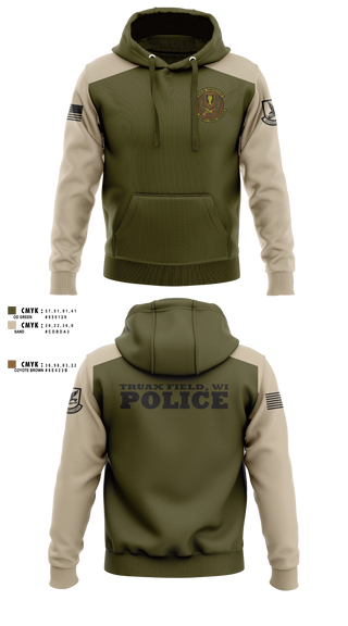 Hoodie, 115th Security Forces Squadron, Air Force, Teamtime, Team time, sublimation, custom sports apparel, team uniforms, spirit wear, spiritwear, sports uniforms, custom shirts, team store, custom team store, fundraiser sports, apparel fundraiser