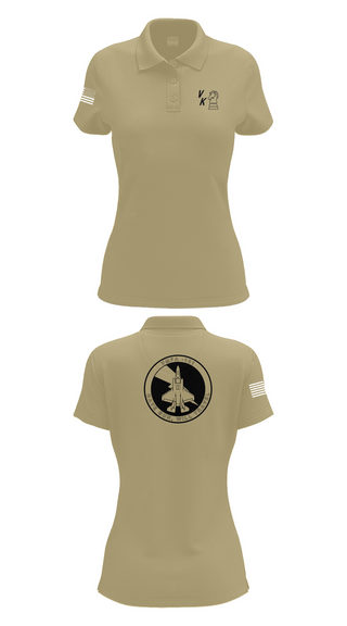 Womens Short Sleeve Performance Polo, VMFA-121, , Teamtime, Team time, sublimation, custom sports apparel, team uniforms, spirit wear, spiritwear, sports uniforms, custom shirts, team store, custom team store, fundraiser sports, apparel fundraiser