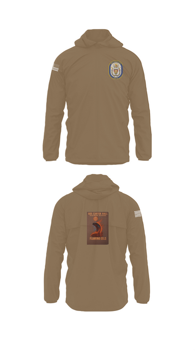Uss Carter Hall 96042318 Windbreaker - 1