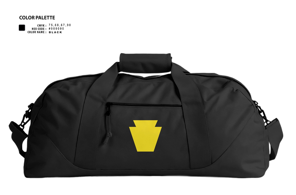 Duffle Bag, Echo Company 2-104th GSAB, National Guard, Teamtime, Team time, sublimation, custom sports apparel, team uniforms, spirit wear, spiritwear, sports uniforms, custom shirts, team store, custom team store, fundraiser sports, apparel fundraiser