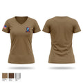 Libertyville Army Recruiting Company Women's Short Sleeve V-neck Shirt - 1