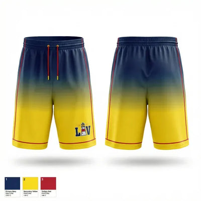 Long Island Volleyball Club - LIVBC 9038454 Athletic Shorts With Pockets - 1