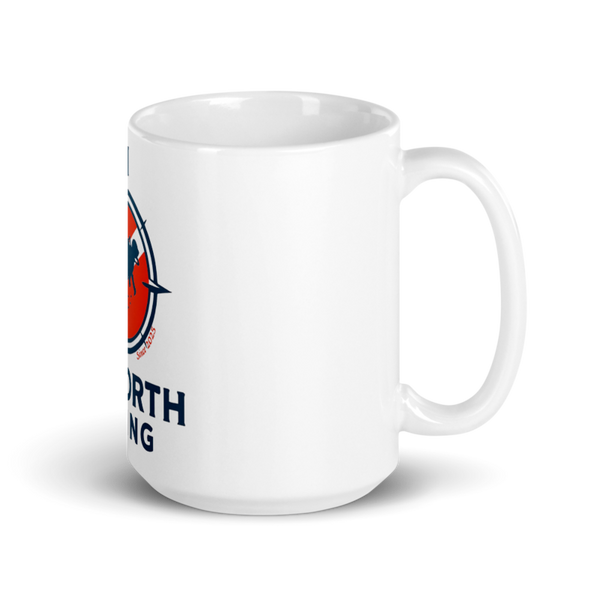 Up north diving 41235021 White Glossy Mug - Small