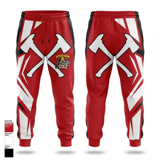 Sweatpants, Atkins Volunteer Fire Department, Fire Department, Teamtime, Team time, sublimation, custom sports apparel, team uniforms, spirit wear, spiritwear, sports uniforms, custom shirts, team store, custom team store, fundraiser sports, apparel fundraiser