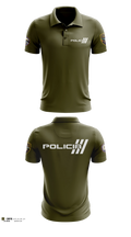 Inteligencia criminal Short Sleeve Performance Polo - 15