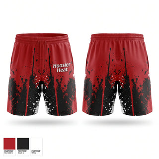 Athletic Shorts With Pockets, Hoosier Heat, Softball, Teamtime, Team time, sublimation, custom sports apparel, team uniforms, spirit wear, spiritwear, sports uniforms, custom shirts, team store, custom team store, fundraiser sports, apparel fundraiser