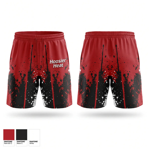 Athletic Shorts With Pockets, Hoosier Heat, Softball, Teamtime, Team time, sublimation, custom sports apparel, team uniforms, spirit wear, spiritwear, sports uniforms, custom shirts, team store, custom team store, fundraiser sports, apparel fundraiser