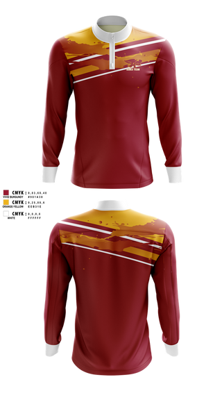 Quarter Zip Jacket, Ankeny High School Dance Team, Spirit Store, Teamtime, Team time, sublimation, custom sports apparel, team uniforms, spirit wear, spiritwear, sports uniforms, custom shirts, team store, custom team store, fundraiser sports, apparel fundraiser