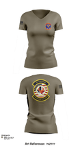 319th IEW Women's Short Sleeve V-neck Shirt - 2