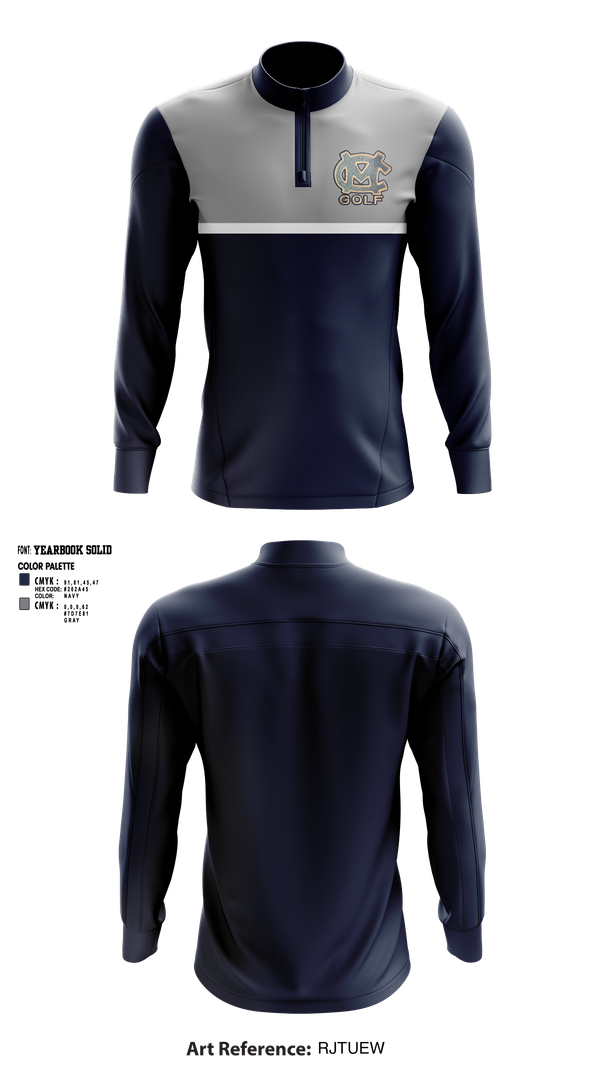 Quarter Zip Jacket, Moore County Golf, Golf, Teamtime, Team time, sublimation, custom sports apparel, team uniforms, spirit wear, spiritwear, sports uniforms, custom shirts, team store, custom team store, fundraiser sports, apparel fundraiser