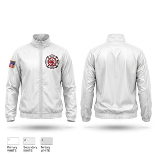 Windbreaker, HALLOCK, Fire Department, Teamtime, Team time, sublimation, custom sports apparel, team uniforms, spirit wear, spiritwear, sports uniforms, custom shirts, team store, custom team store, fundraiser sports, apparel fundraiser