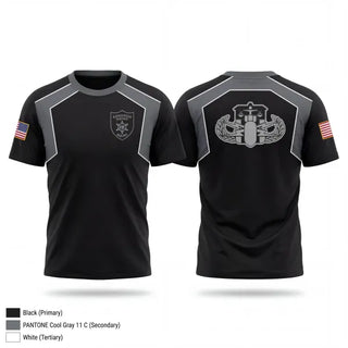 Old School Cotton Feel Shirt, Kanawha Sheriff Bomb Squad, Police, Teamtime, Team time, sublimation, custom sports apparel, team uniforms, spirit wear, spiritwear, sports uniforms, custom shirts, team store, custom team store, fundraiser sports, apparel fundraiser