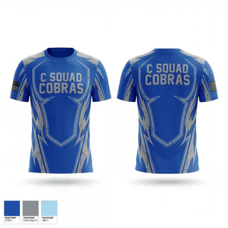 Short Sleeve Performance Shirt, C Squad Cobras, Police, Teamtime, Team time, sublimation, custom sports apparel, team uniforms, spirit wear, spiritwear, sports uniforms, custom shirts, team store, custom team store, fundraiser sports, apparel fundraiser
