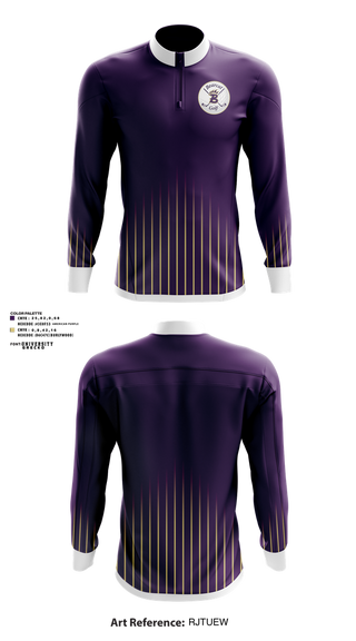 Quarter Zip Jacket, Bainbridge Bearcats Golf, Golf, Teamtime, Team time, sublimation, custom sports apparel, team uniforms, spirit wear, spiritwear, sports uniforms, custom shirts, team store, custom team store, fundraiser sports, apparel fundraiser
