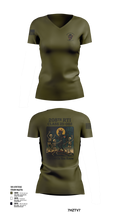208th RTI MED TRNG CO Class 25-002 54968999 Women's Short Sleeve V-neck Shirt - 102