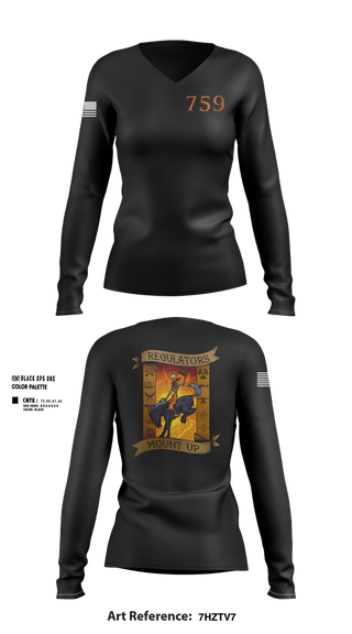 Womens Long Sleeve Vneck Shirt, USS JEFFERSON CITY, , Teamtime, Team time, sublimation, custom sports apparel, team uniforms, spirit wear, spiritwear, sports uniforms, custom shirts, team store, custom team store, fundraiser sports, apparel fundraiser