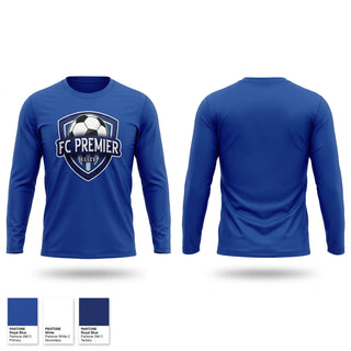 Long Sleeve Performance Shirt, Fc Premier Elite, Men's Soccer, Teamtime, Team time, sublimation, custom sports apparel, team uniforms, spirit wear, spiritwear, sports uniforms, custom shirts, team store, custom team store, fundraiser sports, apparel fundraiser