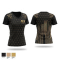 SFS 62211695 Women's Short Sleeve V-neck Shirt - 1