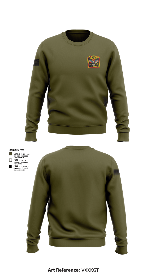 Crew Neck Sweatshirt, Fort Gregg-Adams Fire and Emergency Services, , Teamtime, Team time, sublimation, custom sports apparel, team uniforms, spirit wear, spiritwear, sports uniforms, custom shirts, team store, custom team store, fundraiser sports, apparel fundraiser