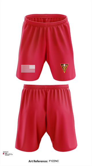Athletic Shorts With Pockets, 3D THEATER MEDICAL COMMAND, , Teamtime, Team time, sublimation, custom sports apparel, team uniforms, spirit wear, spiritwear, sports uniforms, custom shirts, team store, custom team store, fundraiser sports, apparel fundraiser