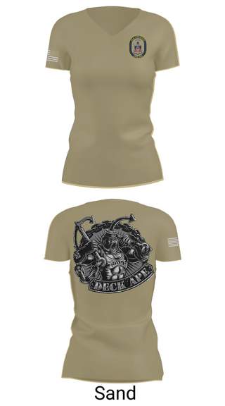 Womens Short Sleeve Vneck Shirt, DDG 103 OD, , Teamtime, Team time, sublimation, custom sports apparel, team uniforms, spirit wear, spiritwear, sports uniforms, custom shirts, team store, custom team store, fundraiser sports, apparel fundraiser