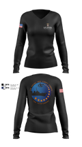 Pathfinders 86005113 Women's Long Sleeve V-neck Shirt - 4