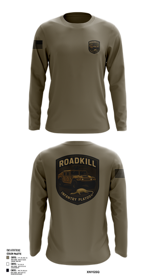 Long Sleeve Performance Shirt, ROADKILL, , Teamtime, Team time, sublimation, custom sports apparel, team uniforms, spirit wear, spiritwear, sports uniforms, custom shirts, team store, custom team store, fundraiser sports, apparel fundraiser