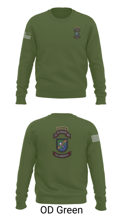 3rd/75th Ranger Regiment 63467571 Crew Neck Sweatshirt - 45
