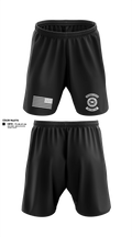 Montana Department of Corrections Defensive Tactics Instructors 91498123 Athletic Shorts With Pockets - 3
