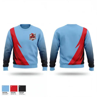 Crew Neck Sweatshirt, Cardinals, Baseball, Teamtime, Team time, sublimation, custom sports apparel, team uniforms, spirit wear, spiritwear, sports uniforms, custom shirts, team store, custom team store, fundraiser sports, apparel fundraiser