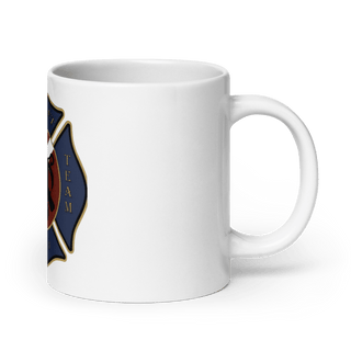 Middle Inlet dive team 36198807 White Glossy Mug - Small