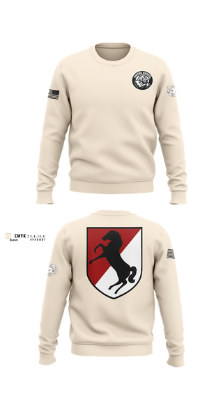 Crew Neck Sweatshirt, , Army, Teamtime, Team time, sublimation, custom sports apparel, team uniforms, spirit wear, spiritwear, sports uniforms, custom shirts, team store, custom team store, fundraiser sports, apparel fundraiser