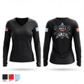 Priority Response Team 91512015 Women's Long Sleeve V-neck Shirt - 1