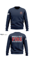 Winfield foley fire protection district Crew Neck Sweatshirt - 3