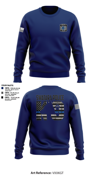 Swatara K9 68594895 Crew Neck Sweatshirt - 4