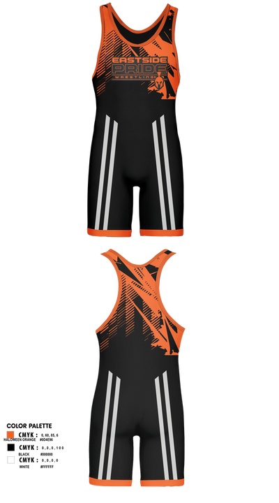 Eastside Pride Wrestling Club Wrestling Singlet - 1